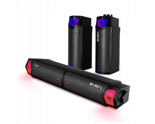 Sven Soundbar Mini SB-G1450, czarny (USB, RGB)