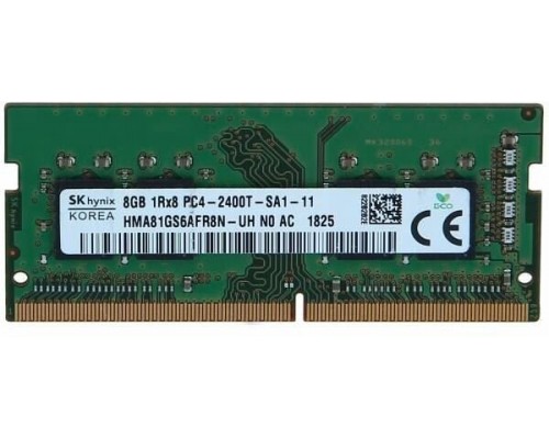 SK Hynix HMA81GS6AFR8N-UH 8GB DDR4 2133MHz PC4-17000 SODIMM 1 x 8 GB 2400 MT/s