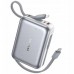 Awei C03 20000mAh 45W          USB-A/USB-C + kable Lightning/USB-C srebrny