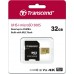 SD  Transcend 500S MicroSDHC 32 GB Class 10 UHS-I/U3 V30 (TS32GUSD500S)