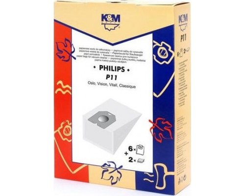 König & Meyer &M KM-P11 (4pcs.) + Mikrofilter do Philips Oslo