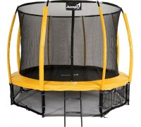Garden Trampoline Jumpi Maxy Comfort Plus With inner mesh 12.5 FT 374 cm Yellow