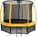Garden Trampoline Jumpi Maxy Comfort Plus With inner mesh 12.5 FT 374 cm Yellow