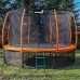 Garden Trampoline Jumpi Maxy Comfort Plus With inner mesh 12.5 FT 374 cm Orange