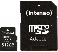 SD  Intenso Premium MicroSDXC 512 GB Class 10 UHS-I/U1  (3423493)