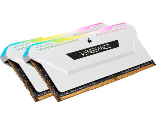 Corsair Vengeance RGB PRO SL, DDR4, 32 GB, 3200MHz, CL16 (CMH32GX4M2E3200C16W)
