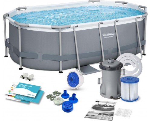 Bestway Swimming pool rack Power Steel 305x200cm 10w1 (5614A)