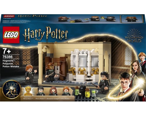 LEGO Harry Potter Hogwart: pomyłka z eliksirem wielosokowym (76386)