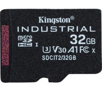 SD  Kingston Industrial MicroSDHC 32 GB Class 10 UHS-I/U3 A1 V30 (SDCIT2/32GB)