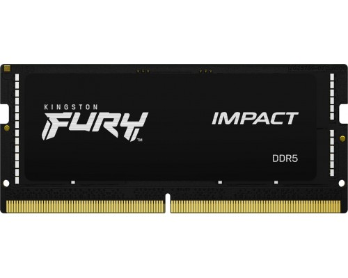 Kingston Fury Impact, SODIMM, DDR5, 32 GB, 4800 MHz, CL38 (KF548S38IB-32 )