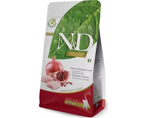 Farmina Pet Foods FARMINA CAT N&D 300g CHICKEN&POMEGRANATE KITTEN