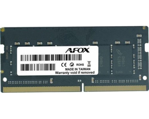 AFOX SODIMM, DDR4, 16 GB, 3200 MHz,  (AFSD416PS1P)