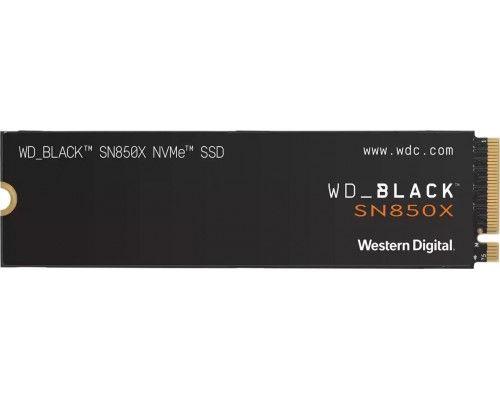 SSD SanDisk Black SN850X 2TB M.2 2280 PCI-E x4 Gen4 NVMe (WDS200T2X0E)