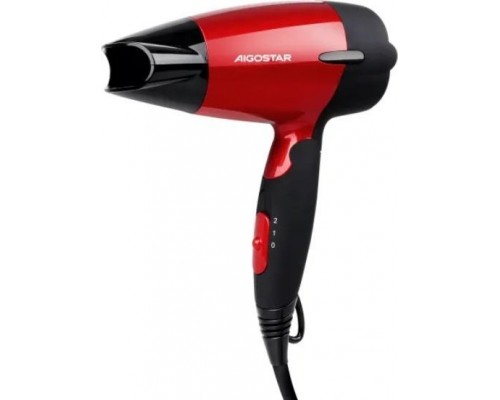 travel Hair Dryer 1500W Red （Offine）VDE/Linda
