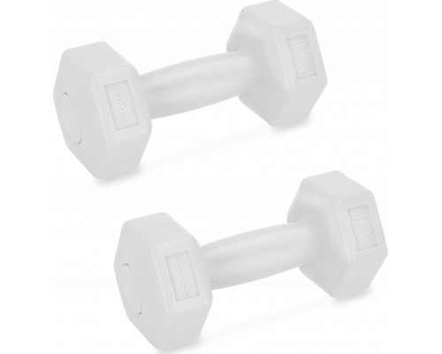 None Set of hexagonal dumbbells Spokey MONSTER 2x 1 kg