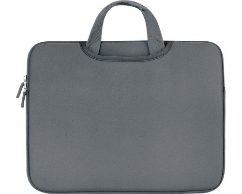 Hurtel Uniwersalne etui torba na laptopa 15,6'' tablet organizer na komputer szary