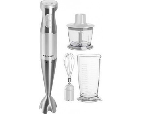 Handheld Concept TM4910 with chopper, beater and mixing bowl 1000W WHITE