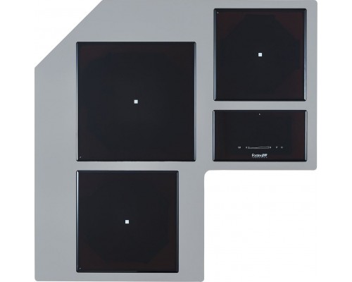 Foster CASTONE CORNER HOB 3Z BLK