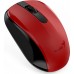 Genius Genius NX-8008S, 1200DPI, 2.4 [GHz], optyczna, 3kl., USB, czerwona, 1 szt AA
