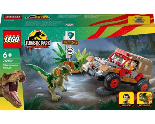 LEGO Jurassic World Zasadzka na dilofozaura (76958)