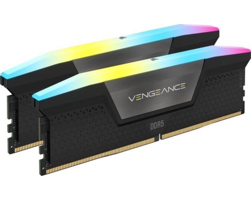 Corsair Vengeance RGB, DDR5, 32 GB, 6000MHz, CL36 (CMH32GX5M2E6000C36)