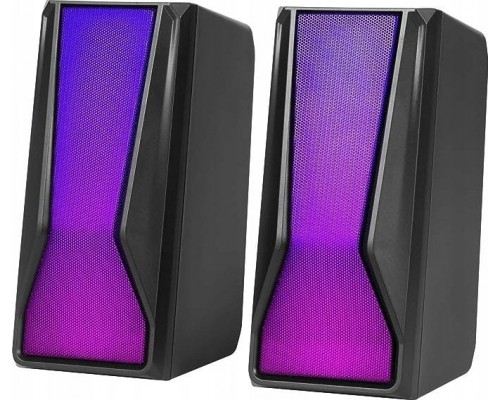 Marvo Marvo i SG-274, 2.0, 6W, czarne, regulacja głośności, 150Hz-20kHz, RGB