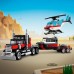 LEGO Creator 3-in-1 kravas automašīna ar platformu un helikopteru (31146)