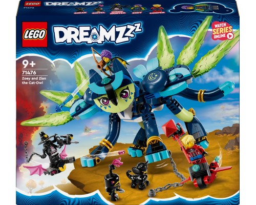 LEGO DREAMZzz Zoja un pūces kaķis Zians (71476)