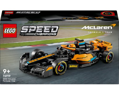 LEGO Speed Champions Formula 1 McLaren 2023 sacīkšu automašīna (76919)