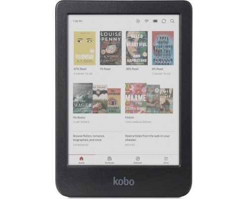 Kobo Clara Colour Black (N367-KU-BK-K-CK)