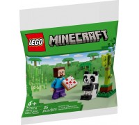 LEGO Minecraft Stīvs un mazā panda (30672)