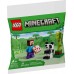 LEGO Minecraft Stīvs un mazā panda (30672)
