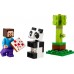 LEGO Minecraft Stīvs un mazā panda (30672)