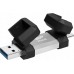 Pendrive Silicon Power Pendrive Silicon Power Mobile C51 256GB USB-A USB 3.2 Type-C 200MB/s Silver