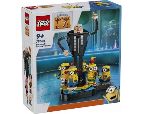 LEGO Minions Gru un minioni no klucīšiem (75582)