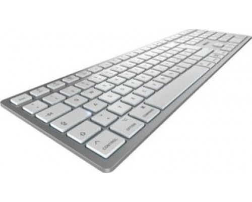 Cherry CHERRY KW 9100 SLIM FOR MAC klawiatura USB + Bluetooth QWERTY Angielski Srebrny