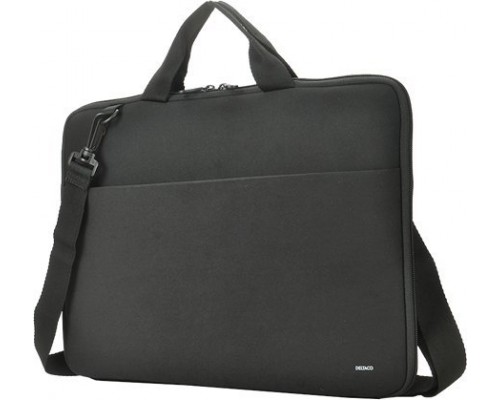Backpack Deltaco Patvarus nešiojamojo kompiuterio dėklas DELTACO skirtas 15.6-16" kompiuteriams, pečių dirželis, juodas / NV-512