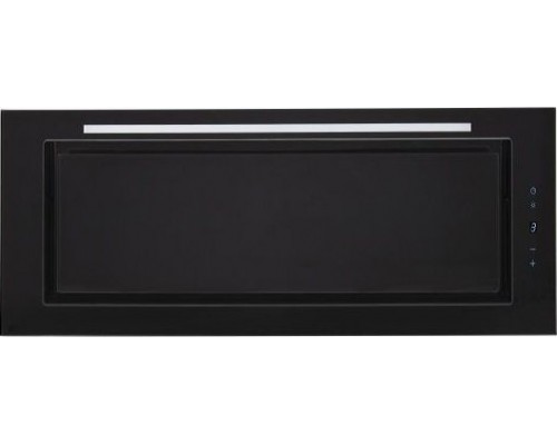 Toflesz LINEA GLASS 60CM Black DO ZABUDOWY 700m3/h