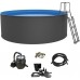 Swim & Fun Santorini Pool XL Round Ø360 x 120 cm