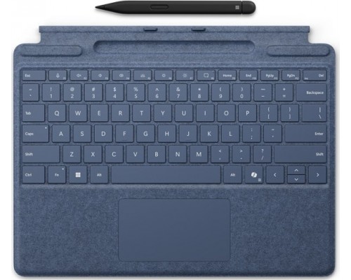Microsoft Microsoft - Tastatur - mit Touchpad, Beschleunigungsmesser, Surface Slim Pen 2 Ablage- und Ladeschale - mit Slim Pen 2