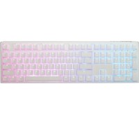 Ducky One 3 Aura Biała Gamingowa, RGB LED - MX-Brown