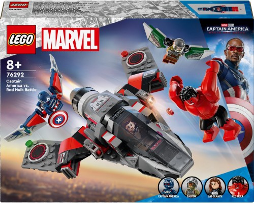 Marvel Kapteinis Amerika pret Sarkano Halku — kauja (76292)