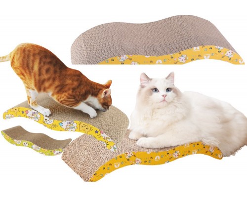 Cardboard Ecological Cat Lounger Lean (20915)