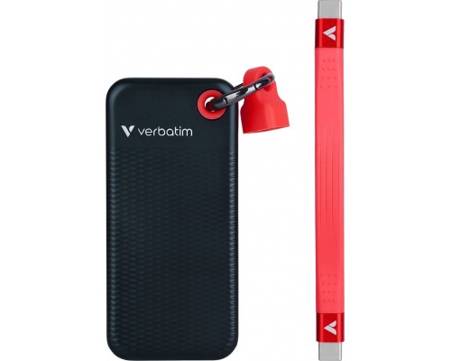 SSD Verbatim Pocket 2TB Black-red (32196)
