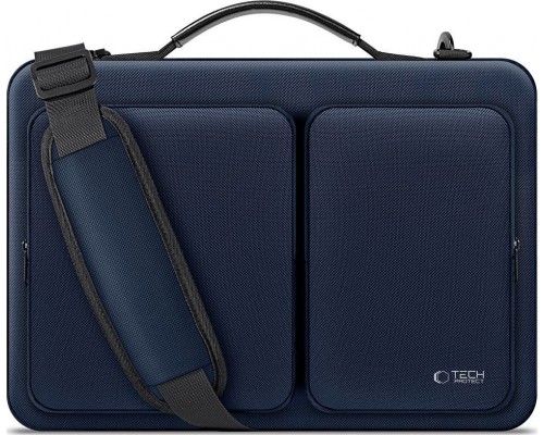 TECH-PROTECT DEFENDER BAG LAPTOP 13-14 NAVY BLUE