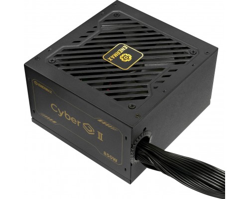Enermax CYBERG II 850 Watt zasilacz ATX 3.1 PCIe 5.1 80 PLUS Gold nie modularny 120mm wentylator SB 105C japońskie kondensatory 5 lat gwarancji