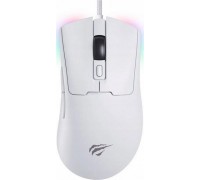 Przewodowa mysz gamingowa HAVIT MS966 RGB (biała)