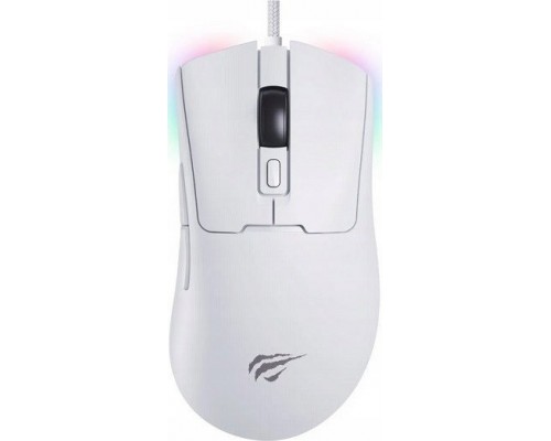 Przewodowa mysz gamingowa HAVIT MS966 RGB (biała)