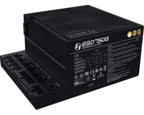 Lian Li EDGE EG750 80 PLUS Gold Zasilacz, PCIe 5.1, ATX 3.1 - 750 Watt, czarny