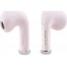 TWS Guess Glossy Effect Printed Classic Logo & Charm Pink Headphones